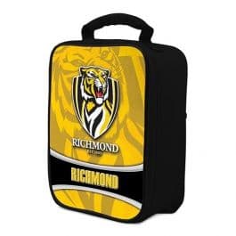 Richmond Tigers AFL Cooler Bag Tray and drink holders & Shoulder Strap Gift 