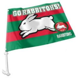 South Sydney Rabbitohs NRL Pole Flag 1800mm by 900mm BNIP Cape SSTID !!!! 