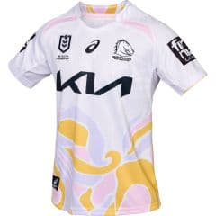 残り一点！【激レア・ラグビー】Brisbane BroncosトレT BRISBANE BRONCOS ALTERNATE JERSEY | Men | White | Mens NRL