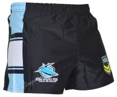 Cronulla Sharks NRL Footy Shorts Adults