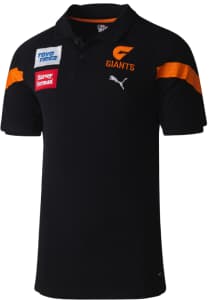 GWS Giants AFL Mens Team Polo Shirt
