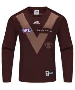 【海外Ｌサイズ】AFL ホーソーン・ホークス 2025 アウェイガーンジー 海外Lサイズ】AFL ホーソーン・ホークス 2025 アウェイ