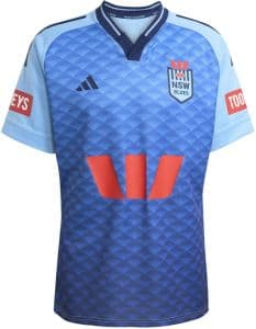 【海外Lサイズ】NRL ＮＳＷ・ブルーズ 2021/22 シングレット ブルーズ 2025 トレーニングシングレット ホワイト