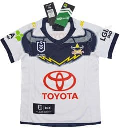 North Queensland Cowboys NRL 2023 Dynasty Defence Jersey Kids Sizes 6-16!