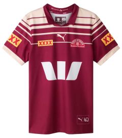 QLD Maroons 2025 NRL Mens Captains Run Jersey | 78124101