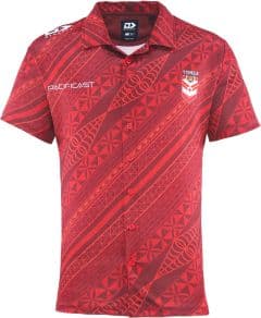 Tonga 2025 RL Mens Training Singlet | TLSIM24001