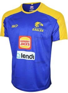 West Coast Eagles Squad Signed 2020 AFL Guernsey In Deluxe Packaging