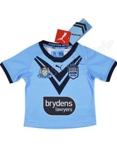 121829 NSW STATE OF ORIGIN BLUES NRL SOO MASCOT BABY INFANT DUMMY 6 MONTHS 