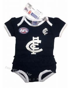 Richmond Tigers Baby Toddler Infant AFL Girls Tutu Footy Suit Body Suit 
