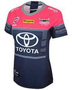 North Queensland Cowboys 2020 NRL Ladies Women in League Jersey Sizes 8-18 BNWT 