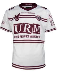 Manly Sea Eagles 2021 NRL Mens Warm Up Tee Sizes S-7XL BNWT 