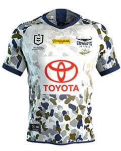 North Queensland Cowboys 2021 NRL Kids Home Jersey Sizes 6-14 BNWT 