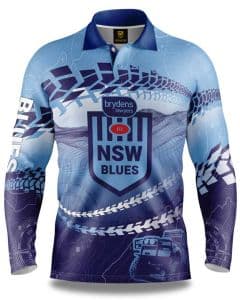 NSW Blues 2020 State of Origin Fishing Shirt Sizes S-5XL BNWT 