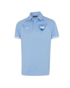 Sydney FC Mens Polyester Polo Shirt 'Select Size' S-5XL BNWT6 
