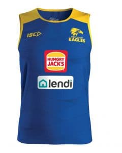 4XL Womens & Kids Sizes AFL ISC 19 Details about   West Coast Eagles Home Guernsey Mens Small 