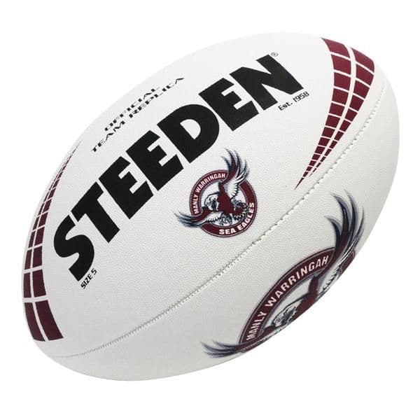 NRL Supporter Football Manly Sea Eagles Game Size Ball Size 5 