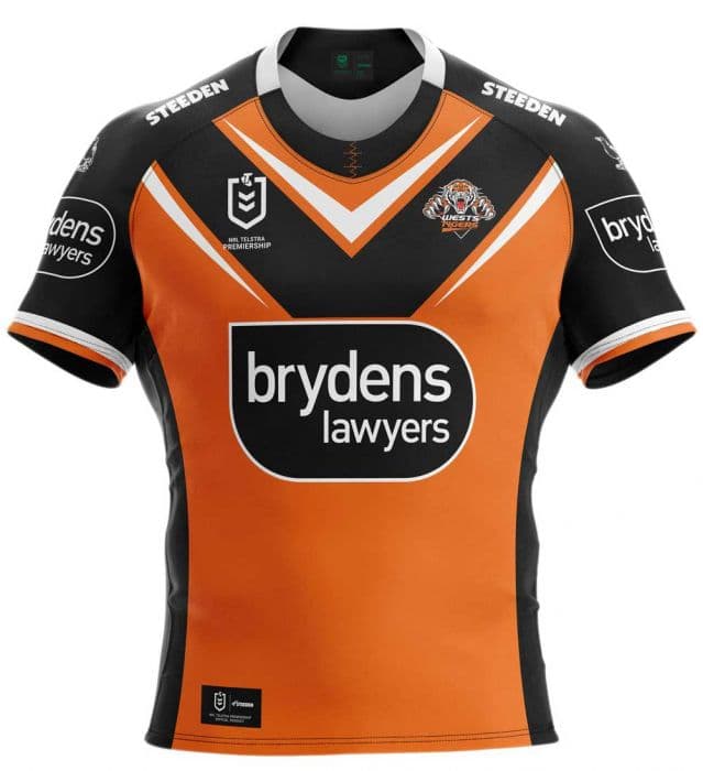 Wests Tigers 2019 NRL Home Jersey Sizes Adults Kids & Toddler Sizes BNWT 