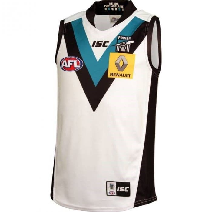 Ladies and Kids Sizes BNWT Port Adelaide Power AFL Home Guernsey Adults 