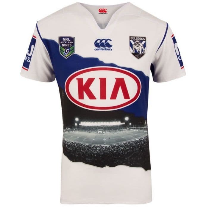 S Details about   Canterbury Bankstown Bulldogs NRL Mens Auckland Nines Jersey 3XL 