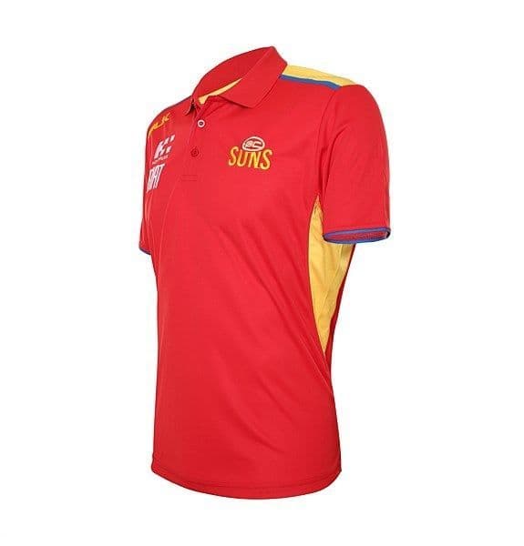 Gold Coast Suns AFL Media Polo Shirt 'Select Size' S-3XL BNWT6 