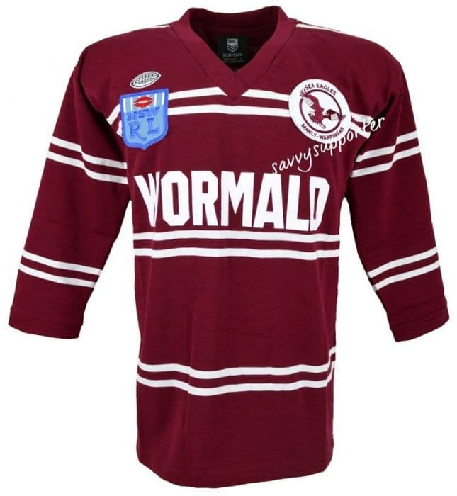 Manly Sea Eagles NRL 1987 Retro Jersey 