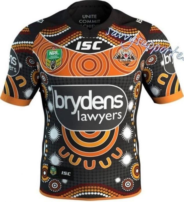 Wests Tigers NRL Kids Home Jersey Sizes 6-14 BNWT 