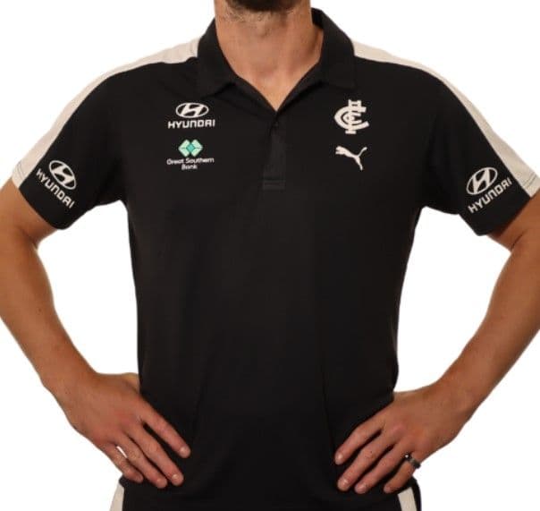 Carlton Blues 2021 AFL Team Polo Shirt Sizes S-5XL BNWT 