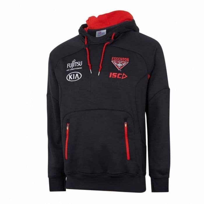 Essendon Bombers 2018 AFL Pullover Squad Hoody Mens and Ladies Sizes 