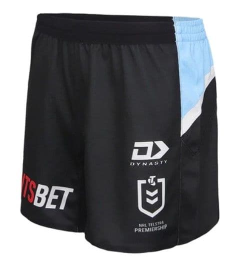 NRL Cronulla Sharks Players Gym Shorts New With Tags Select Size 