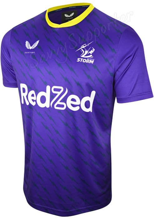 Melbourne Storm NRL 2020 Players ISC Purple Training Shirt Sizes S-5XL! 