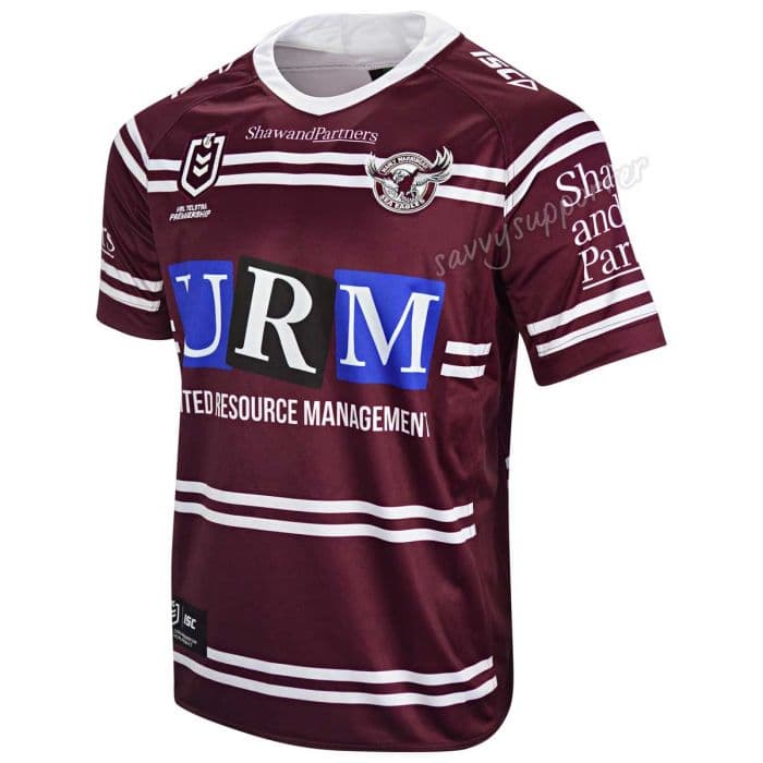 Manly Sea Eagles 2016 NRL Kids Away Jersey Sizes 6-14 BNWT 