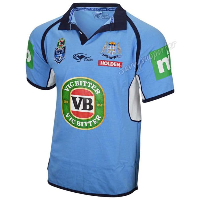 NSW Blues State of Origin 2016 Men's Classic Jersey sizes S M only 