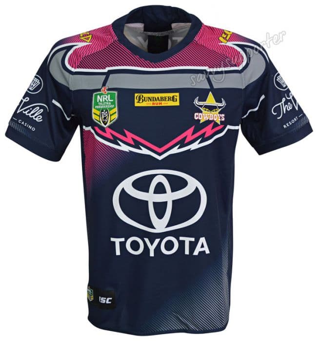 North Queensland Cowboys 2018 NRL Women in League Jersey Mens and Ladies 