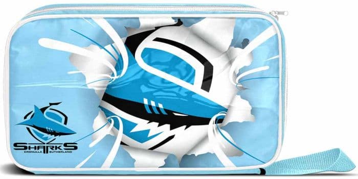 Cronulla Sharks Official NRL Insulated Lunch Cooler Groceries Carry Bag Picnic 