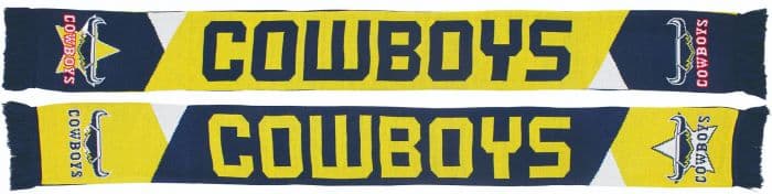 Rugby League North Queensland Cowboys NRL Geo Supporter Scarf 