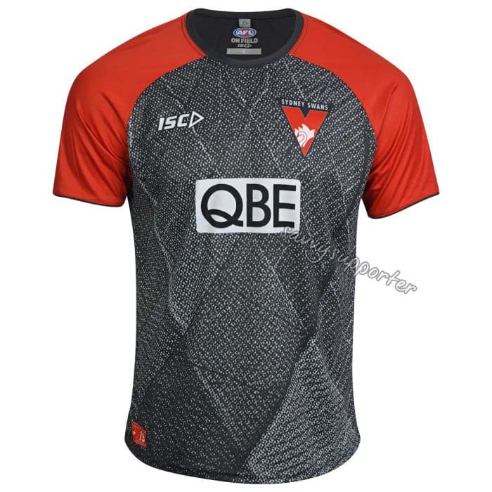 Sydney Swans AFL Mens Red Training Shirt Sizes S-5XL BNWT 