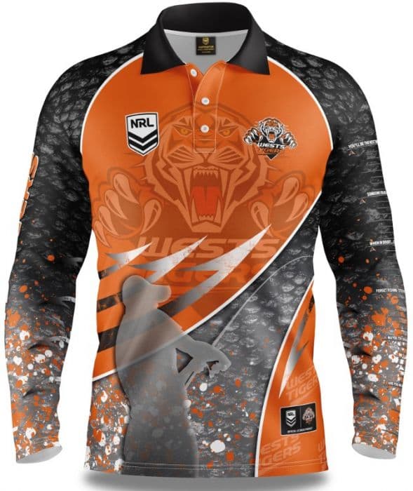 Wests Tigers 2020 NRL Mens Sub Polo Shirt Sizes S-5XL BNWT 
