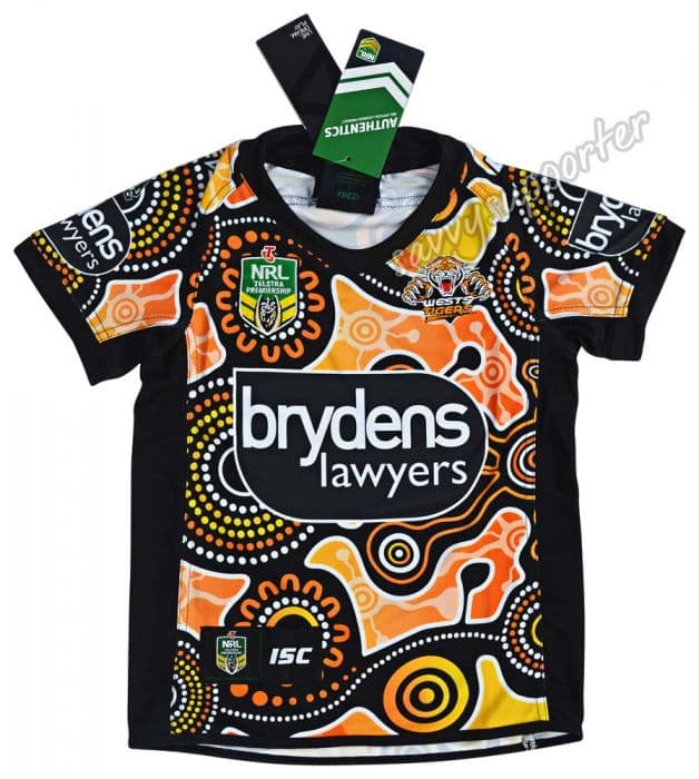 Wests Tigers NRL Mens Indigenous Jersey Adults and Kids Sizes Available 